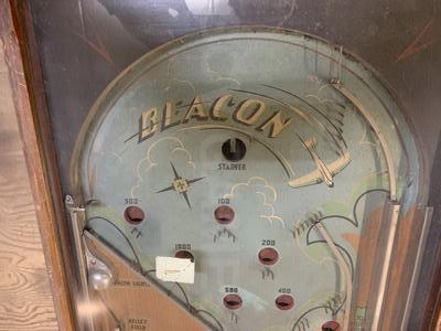 1934 Stoner Beacon Electro Mechanical Pinball Image