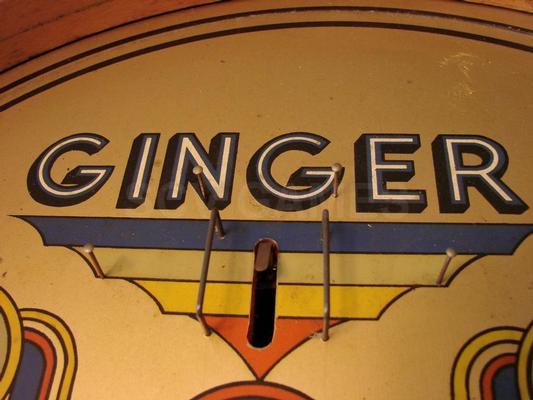 1936 Chicago Coin Ginger EM Pinball Machine Image