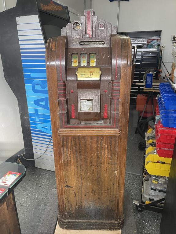 1937 Mills Club Bell Console Slot Machine
