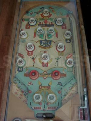 1940 Chicago Coin All American Pinball Image