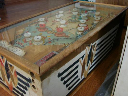 1940 Chicago Coin All American Pinball Image