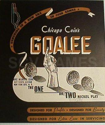 1946 Chicago Coin Goalee Image