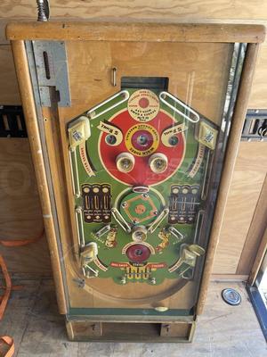 1948 United Major League Baseball Pinball Machine