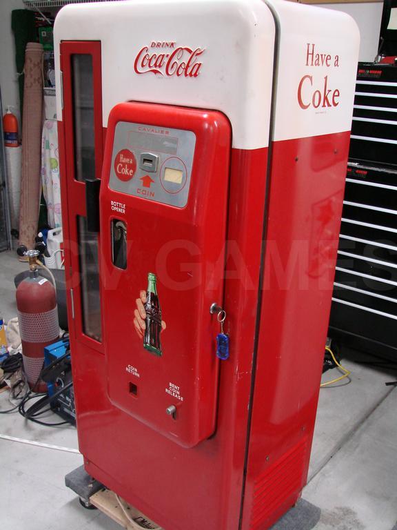 1950's Cavalier 72 Coca Cola Vending Machine