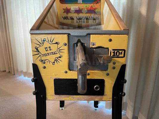 1950's The New Frontier US Marshall 10 Cent Arcade Game Image