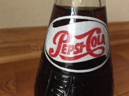 1951 12oz Full Pepsi Single Dot Bottle - Los Angeles, CA Image