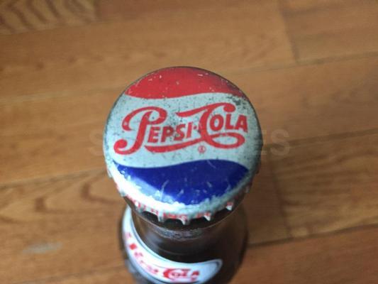1951 12oz Full Pepsi Single Dot Bottle - Los Angeles, CA Image