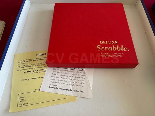 1954 Production & Marketing Company Deluxe Scrabble Board Game Image