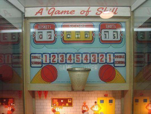1961 Chicago Coin Pro Basketball Arcade Game Image