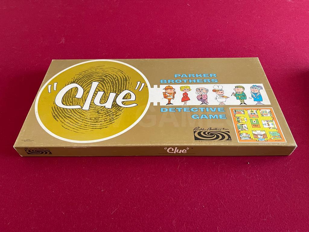 1963 Parker Brothers Clue Board Game