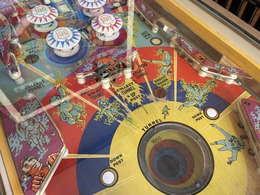 1973 Bally Time Zone Pinball Machine Image