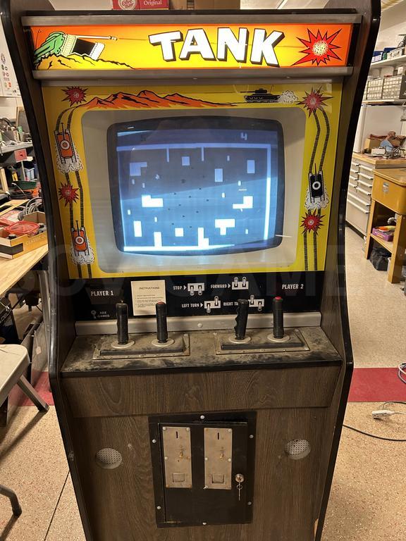 1974 Kee Games Tank Upright Arcade Machine