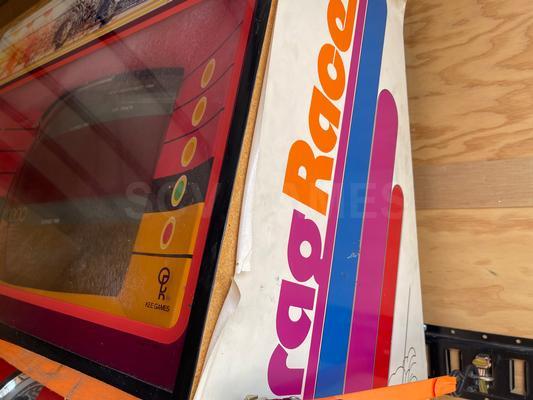 1977 Kee Games Drag Race Upright Arcade Machine Image