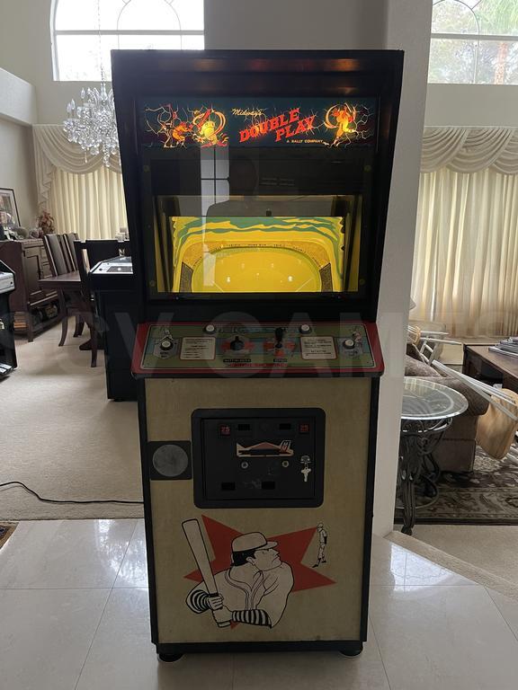 1977 Midway Double Play Upright Arcade Machine
