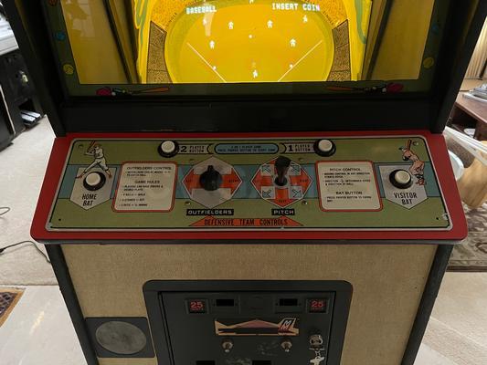 1977 Midway Double Play Upright Arcade Machine Image