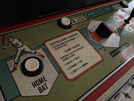 1977 Midway Double Play Upright Arcade Machine Image