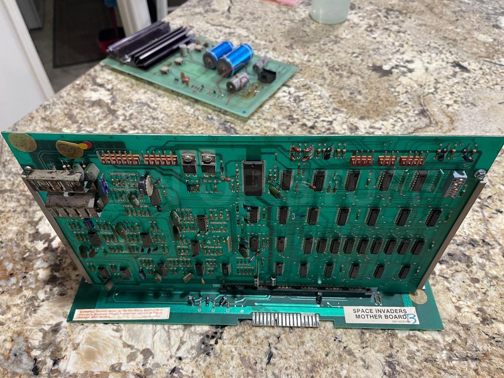 1978 Midway Space Invaders Arcade PCB Boardset