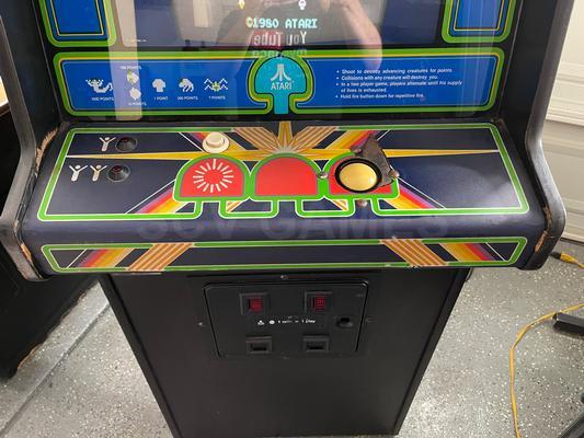 1980 Atari Centipede Upright Arcade Machine Image