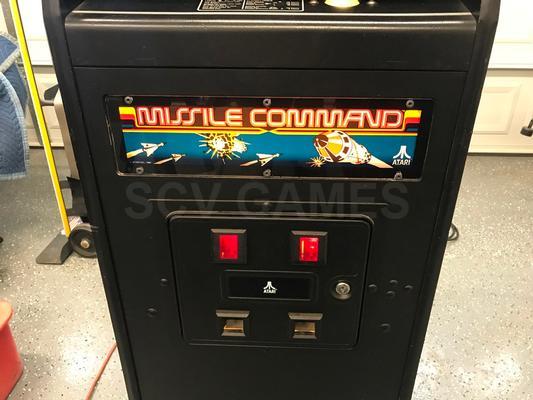 1980 Atari Missile Command Cabaret Arcade Machine Image