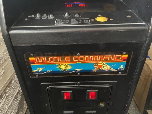 1980 Atari Missile Command Cabaret Arcade Machine Image