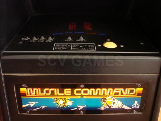 1980 Atari Missile Command/Super Missile Command Cabaret Image