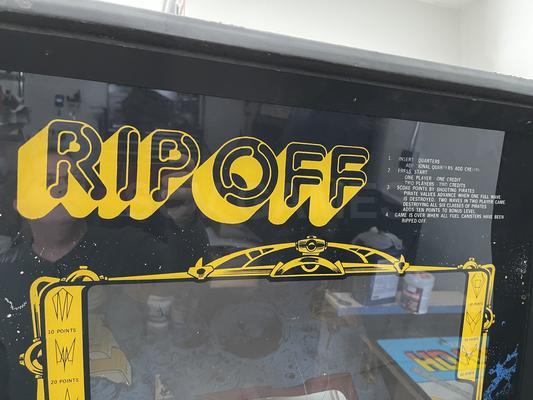 1980 Cinematronics Rip Off Upright Arcade Video Game Image