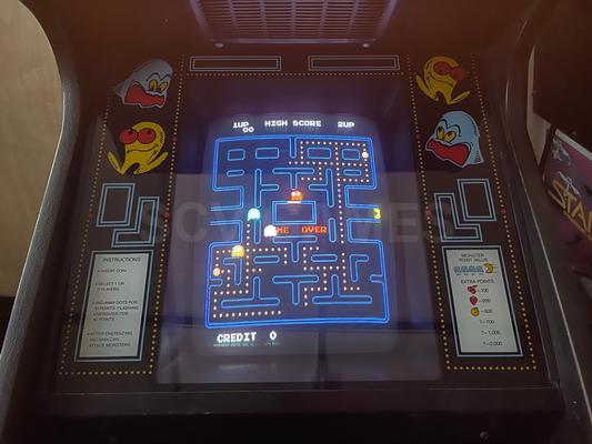 1980 Midway Pac-Man Cabaret Arcade Game Image