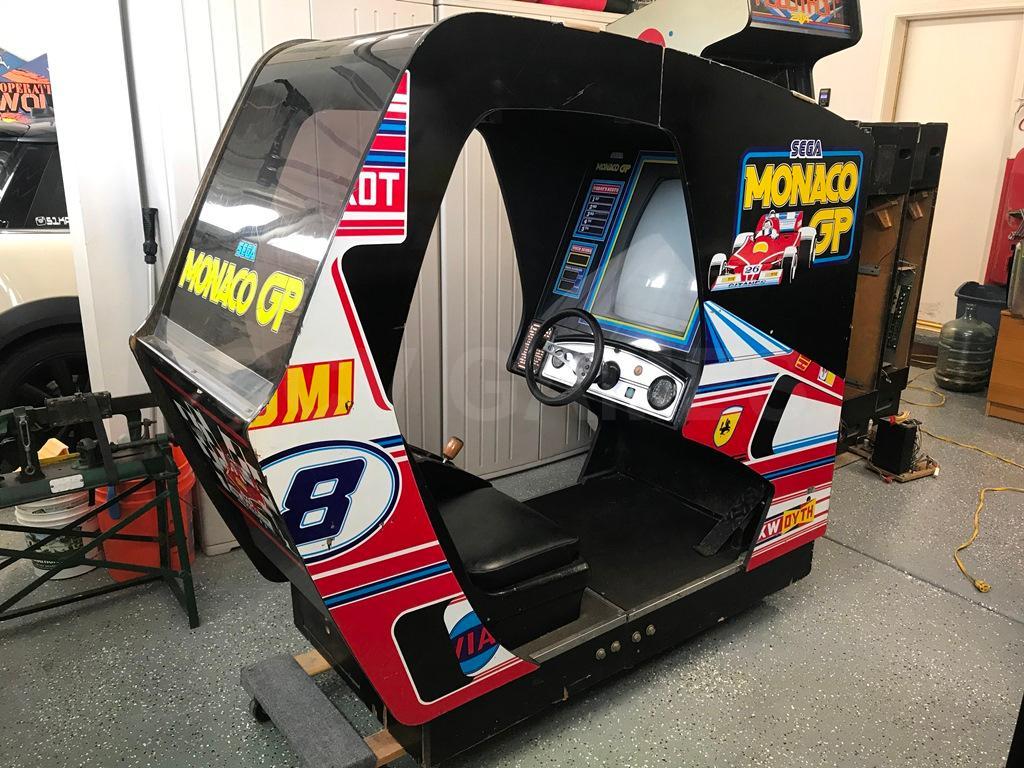 1980 Sega Monaco GP Environmental Cockpit Video Game