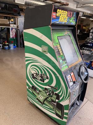 1980 Taito Speed Race CL-5 Upright Arcade Machine Image