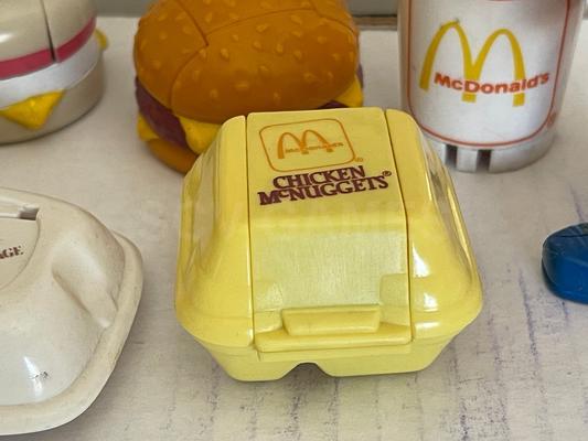 1980's Vintage McDonalds Happy Meal Transformers Image