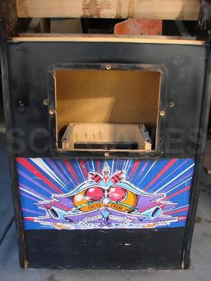 1981 Midway Galaga Stand Up Arcade Cabinet Image