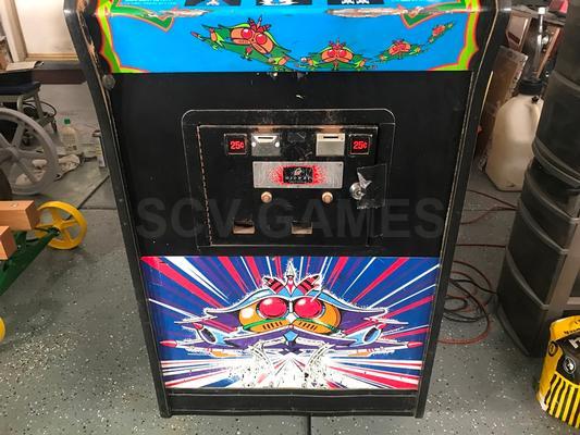 1981 Midway Galaga Stand Up Arcade Game Image