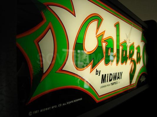 1981 Midway Galaga Stand Up Arcade Game Restored Image