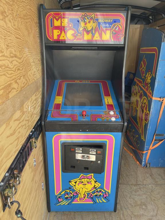 1981 Midway Ms. Pac-Man Upright Arcade Machine