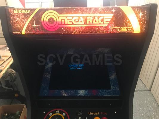 1981 Midway Omega Race Cabaret Video Arcade Image