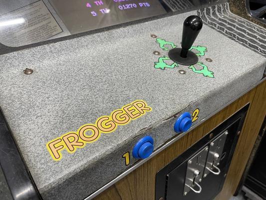 1981 Sega Frogger Upright Arcade Machine Image