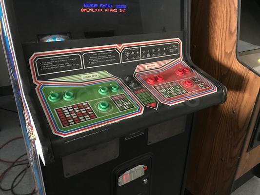 1982 Atari Space Duel Upright Arcade Machine Image