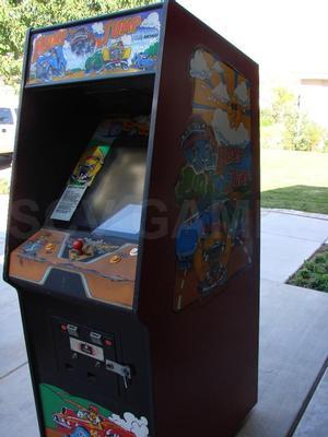 1982 Midway Bump 'n Jump Upright Arcade Game Image