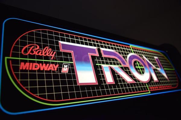 1982 Midway Tron Upright Arcade Machine Restored Image