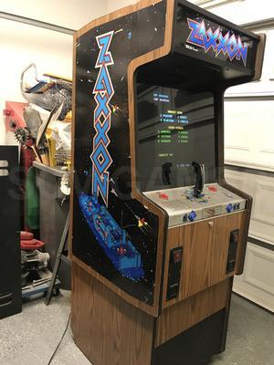 1982 Sega Zaxxon Upright Arcade Machine Image
