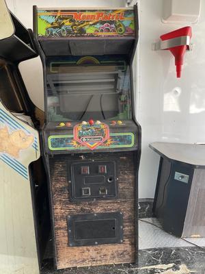 1982 Williams Moon Patrol Upright Arcade Machine Image