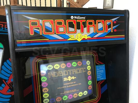 1982 Williams Robotron 2084 Upright Arcade Machine Image