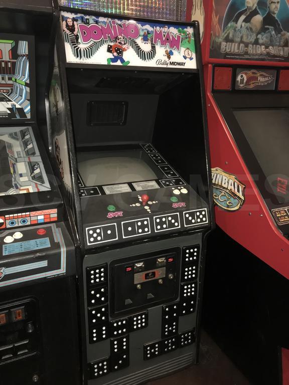 1983 Midway Domino Man Upright Arcade Machine