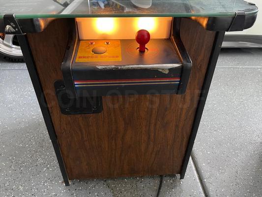 1983 Midway Jr. Pac-Man Cocktail Arcade Machine Image