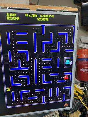 1983 Midway Jr Pac-Man PCB Arcade Game Board Image
