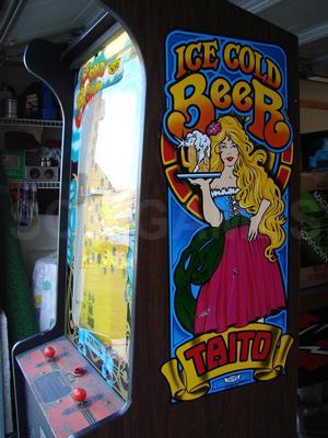 1983 Taito Ice Cold Beer Upright Arcade Game Image
