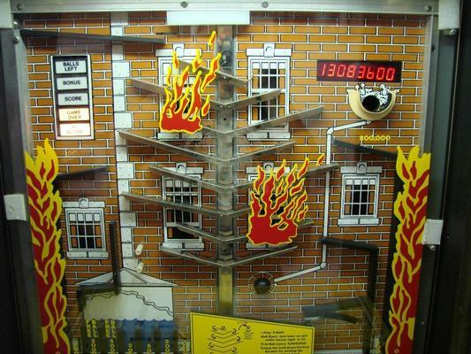 1984 MTG Fire Escape Upright Arcade Machine Image