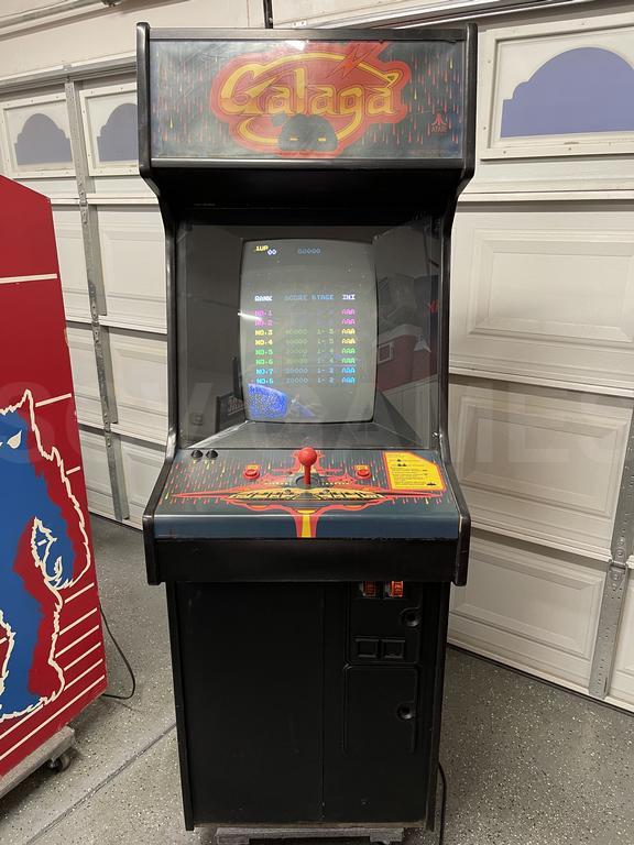 1987 Atari Namco Galaga 88 Upright Arcade Machine