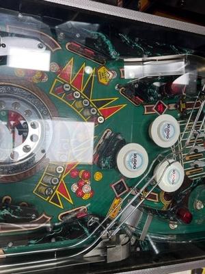 1987 Gottlieb Monte Carlo Pinball Machine Image