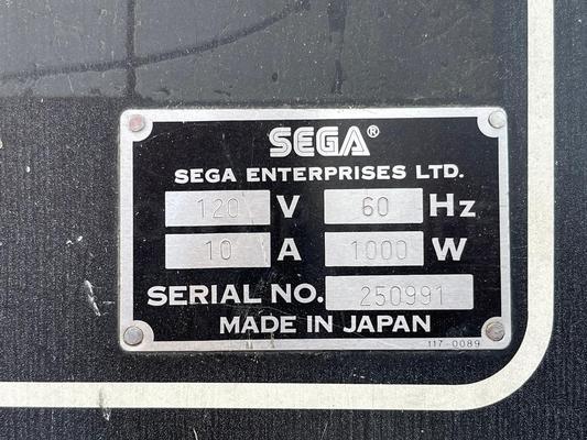 1987 Sega After Burner Deluxe Cockpit Arcade Machine Image